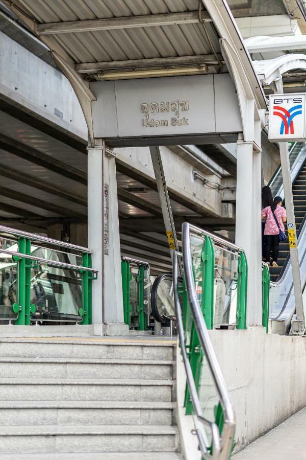 Udomsuk Inn & Cafe Since 2019 - Bts Udomsuk Bangkok Exterior foto